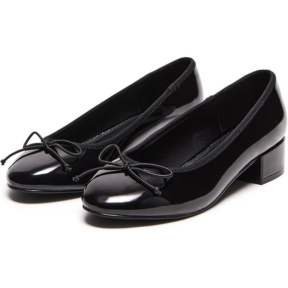 🖤NEW MADDEN GIRL TWIRLEY BLACK BALLET FLATS SHOES BLACK 9 - Picture 1 of 10